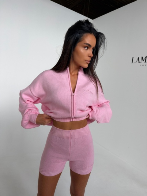 Komplet SOCIAL różowyLA MANUEL