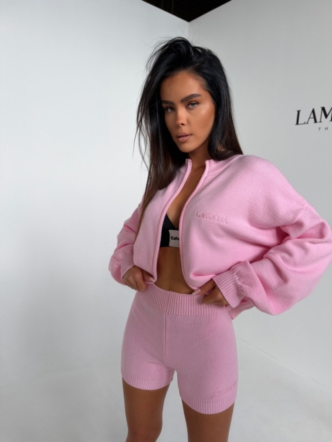 Komplet SOCIAL różowyLA MANUEL