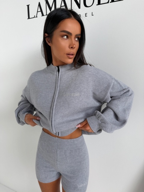 Komplet SOCIAL szary LA MANUEL