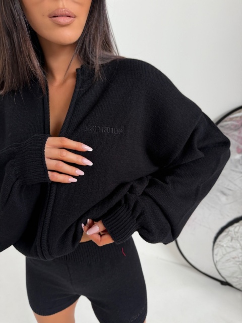 Komplet SOCIAL czarny LA MANUEL