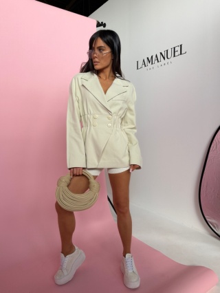 Marynarka DRAMA vaniilia LA MANUEL