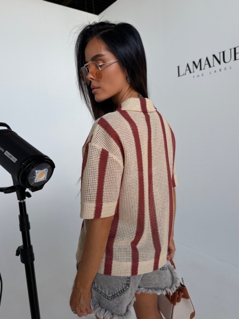 Tshirt AMIGA kakao- LA MANUEL