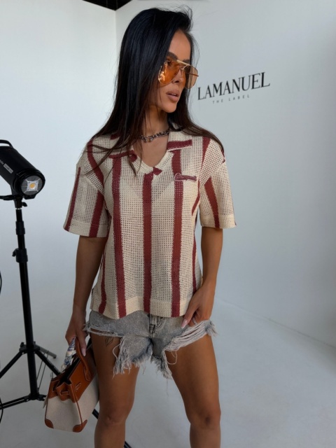 Tshirt AMIGA kakao- LA MANUEL