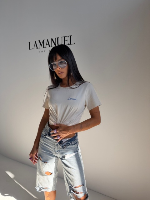 Tshirt POSITIVE vanilla LA MANUEL