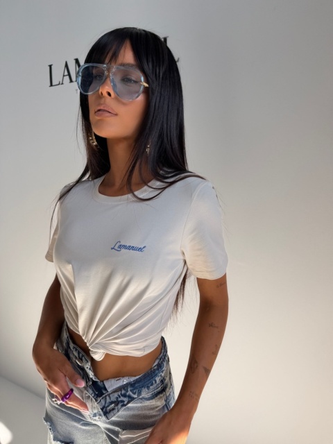 Tshirt POSITIVE vanilla LA MANUEL