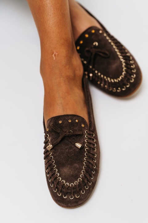 WELUROWE MOKASYNY 5941/015 KARINO