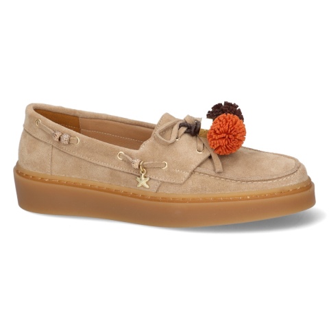 ZAMSZOWE MOKASYNY beżowa 5956/001 KARINO