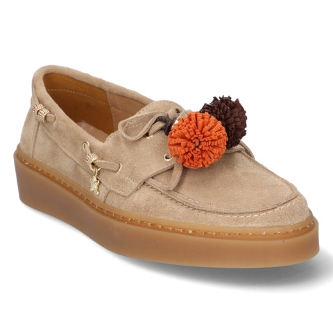 ZAMSZOWE MOKASYNY beżowa 5956/001 KARINO