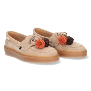 ZAMSZOWE MOKASYNY beżowa 5956/001 KARINO