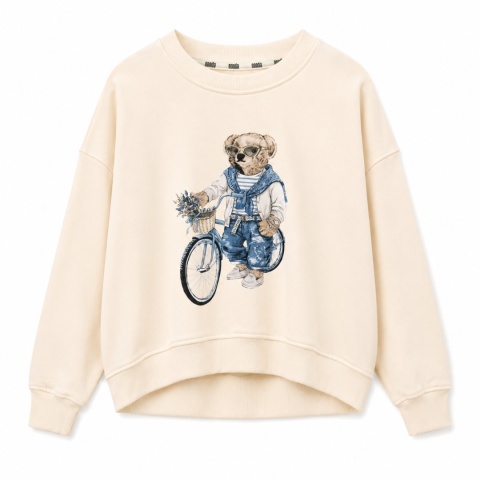 Bluza NOODA Teddy – ecru