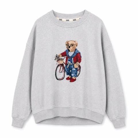 Bluza NOODA Teddy – szara