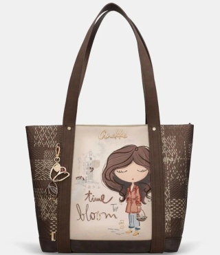Duża torebka shopper - ANEKKE TULIP 43702-272