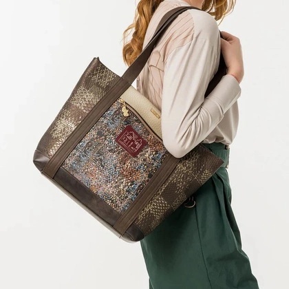 Duża torebka shopper - ANEKKE TULIP 43702-272