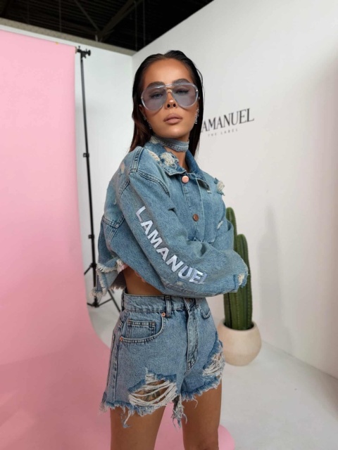 Kurtka NOSSA jeans LA MANUEL