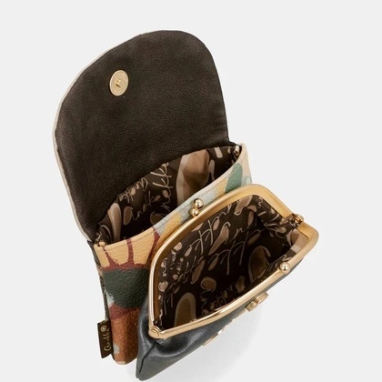 Mały damski portfel z klapką - ANEKKE TULIP 43709-016