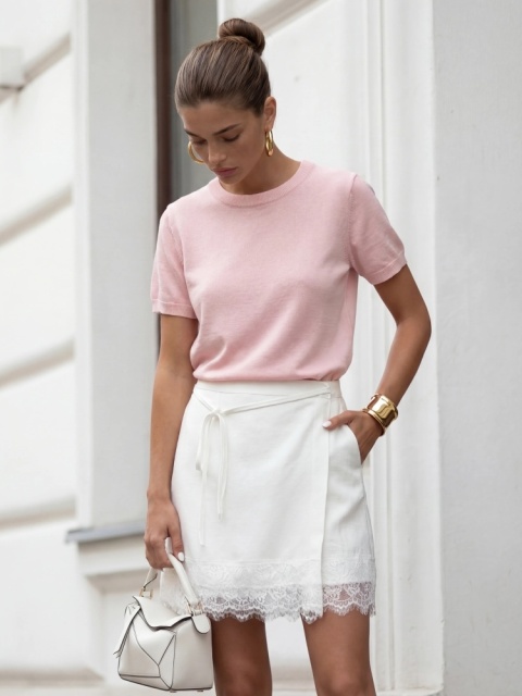 Sweter Serena różowy
