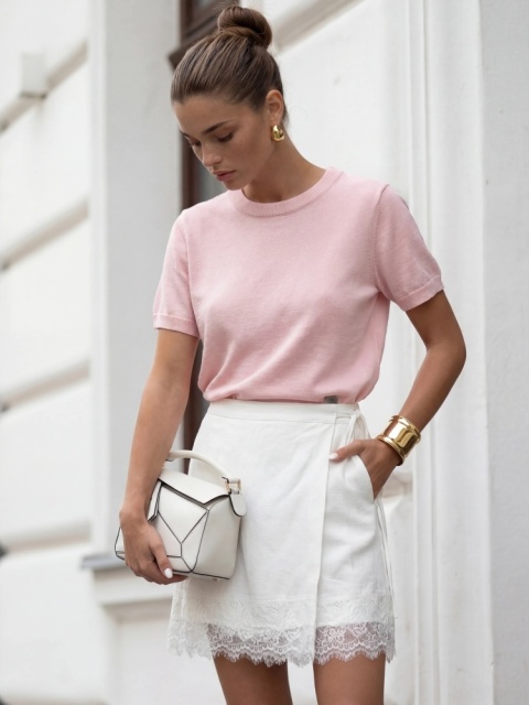 Sweter Serena różowy