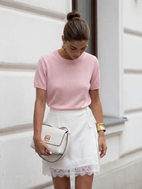 Sweter Serena różowy