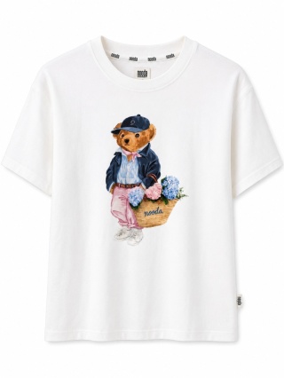 T-shirt Nooda z pieskiem