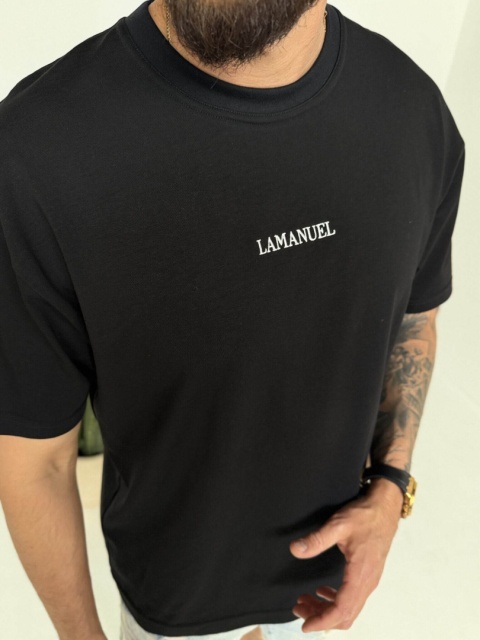 Tshirt PURE FORM czarny LA MANUEL