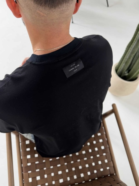Tshirt PURE FORM czarny LA MANUEL