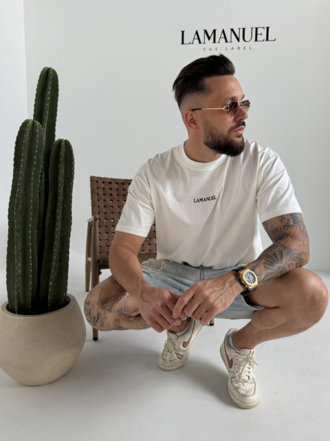 Tshirt PURE FORM ECRU LA MANUEL