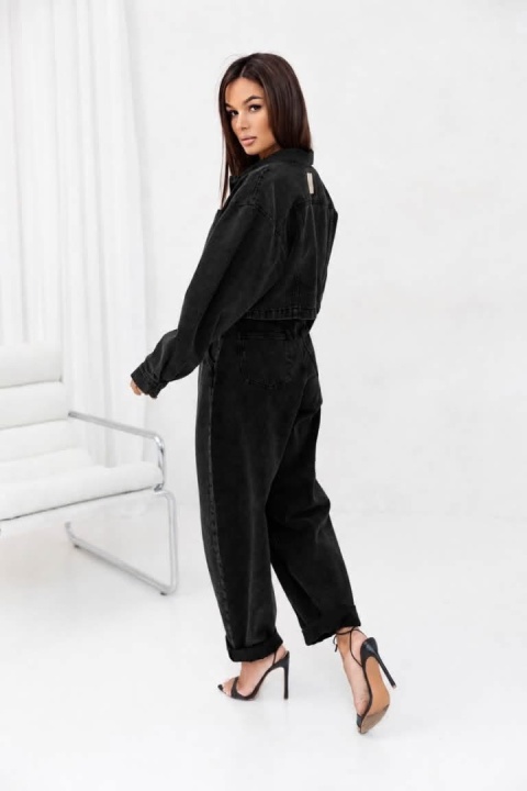 Spodnie JEANS czarne SEMPRE