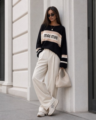 Sweter Cocomore MAI MAI – czarny