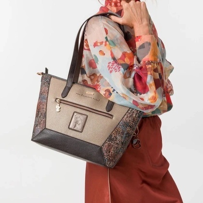 Torebka shopper- ANEKKE TULIP BLOSSOM 43712-422