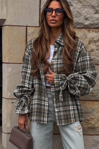 AUTUMN TIE SHIRT lil glam – OLIWKOWA KRATA