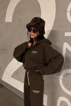 Bluza BASIC czekolada La Manuel