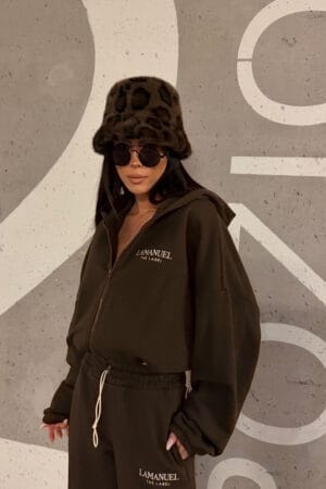 Bluza BASIC czekolada La Manuel