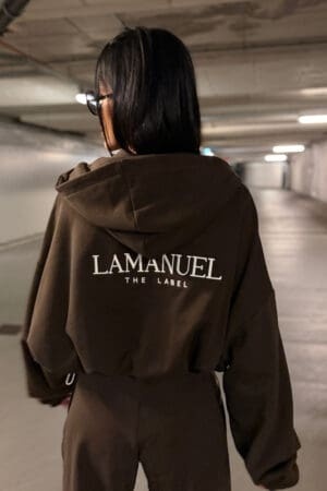 Bluza BASIC czekolada La Manuel