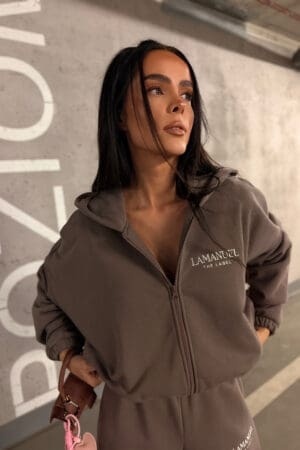 Bluza BASIC mokka La Manuel