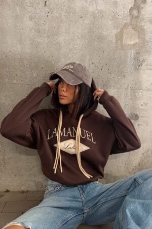 Bluza BLUSH czekolada La Manuel