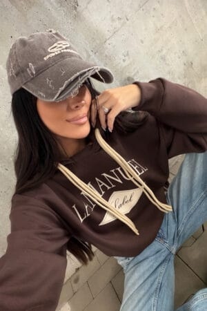 Bluza BLUSH czekolada La Manuel