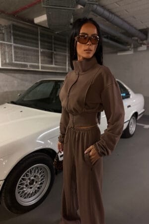 Bluza HAZEL czekolada La Manuel