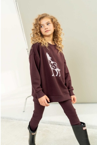 Bluza MASH burgundowa