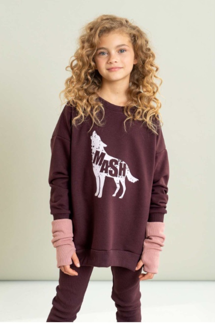 Bluza MASH burgundowa