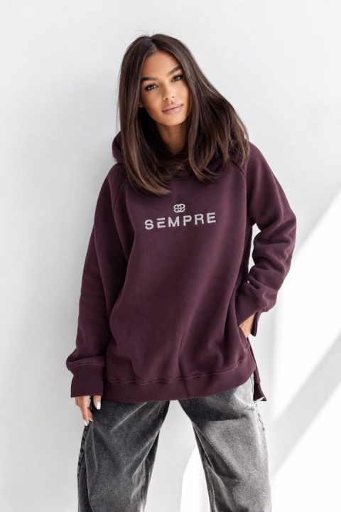 Bluza RUBY śliwka SEMPRE