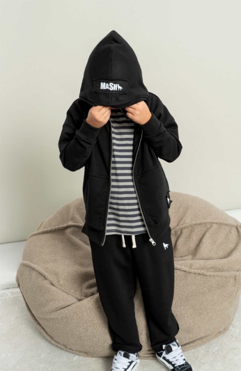 Bluza rozpinana WOLF czarna
