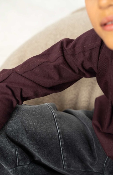 Longsleeve MASH burgund