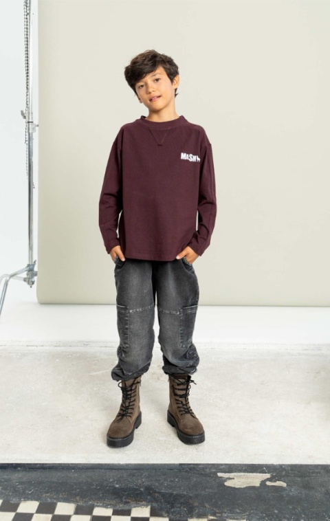 Longsleeve MASH burgund