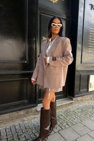 Marynarka GRACE latte La Manuel