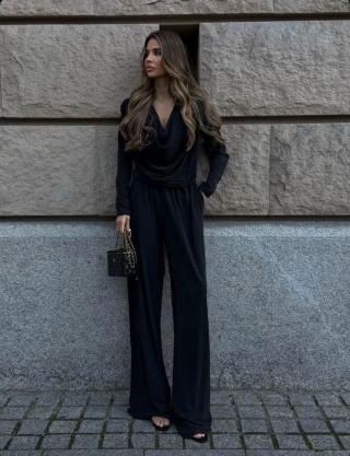 SOFT FLOW SET Lil Glam – CZARNO SZARY