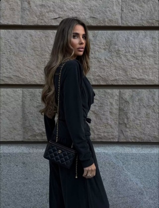 SOFT FLOW SET Lil Glam – CZARNO SZARY