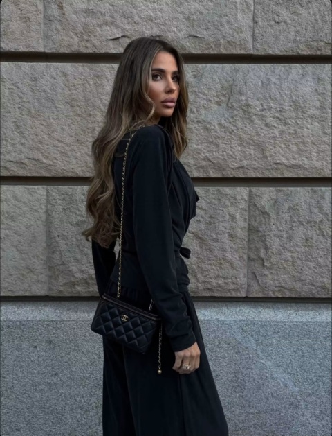 SOFT FLOW SET Lil Glam – CZARNO SZARY