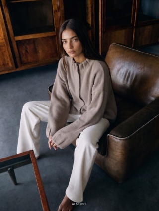 Sweter Orivelle fango