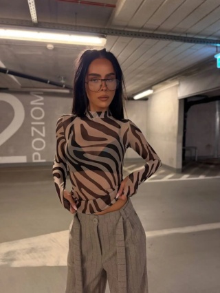 Top WILDCUT beż La Manuel