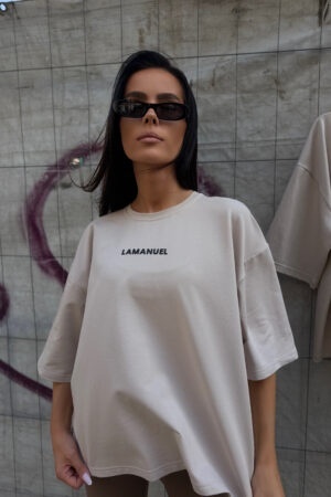 Tshirt NOX beż La Manuel